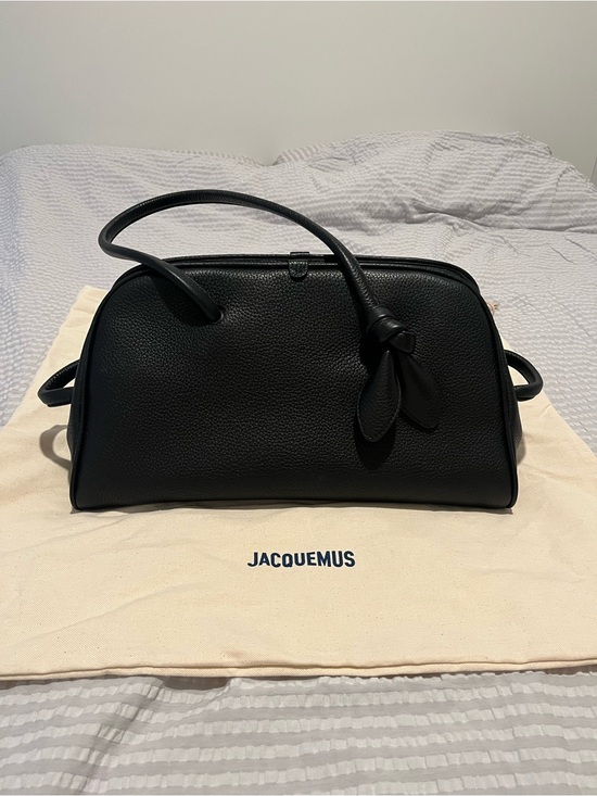 Jacquemus Handbags - Like New, Jacquemus Turismo Handbag in black grained calfskin